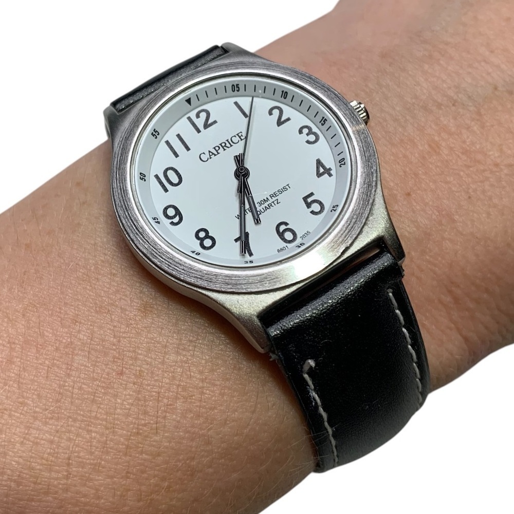 Caprice genuine leather watch‎